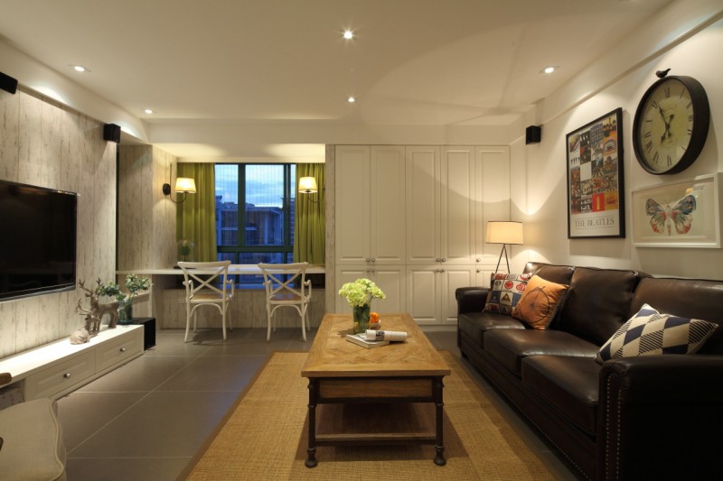 南京公海7108优惠大厅设计装饰—家装案例<午后花园>